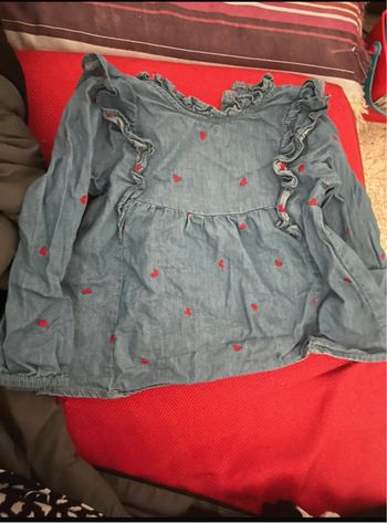 Chemise fille bébé