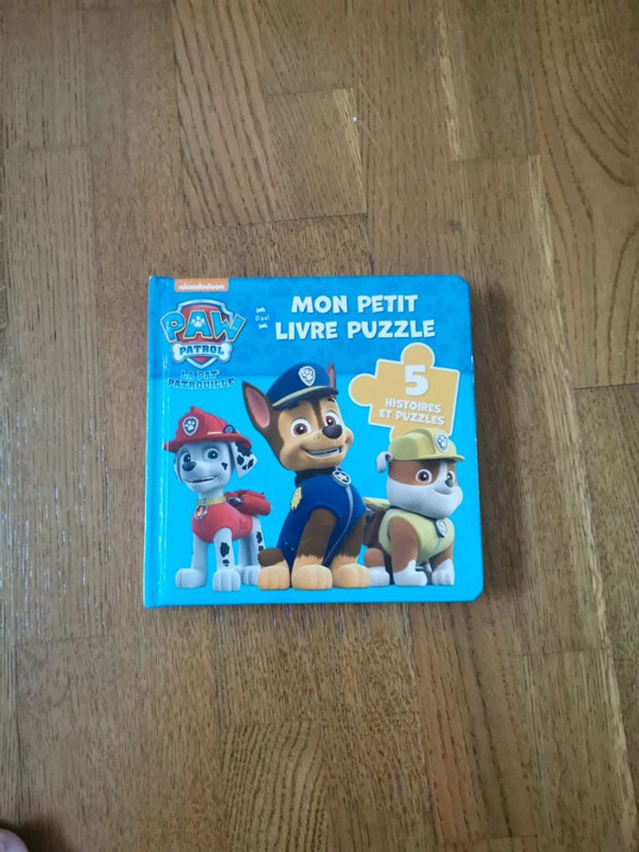 Livre puzzle pat patrouille