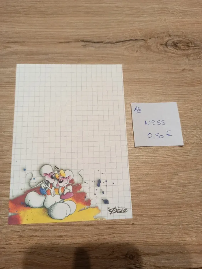 Feuille Diddl A6 55 0,50€