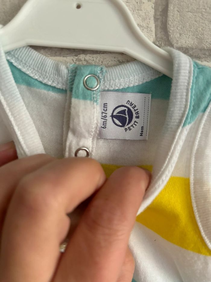 Barboteuse petit bateau taille 6 mois - photo numéro 3