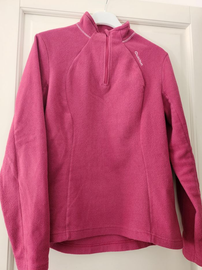 Polaire Quechua fushia taille M
