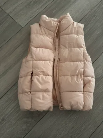 Veste sans manches rose