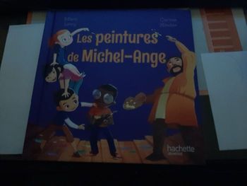 Livre 📖 titre  Les entourés de Michel Ange
