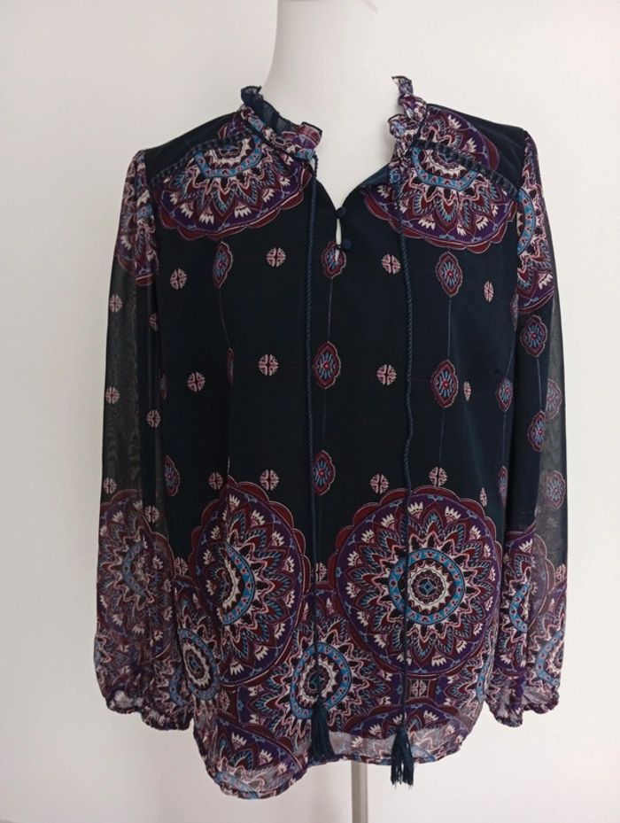 Blouse violette Riu taille 44
