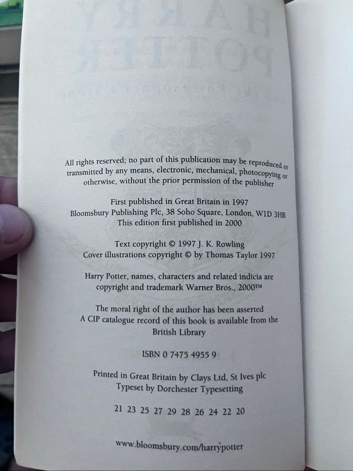 Livre Harry potter - photo numéro 4