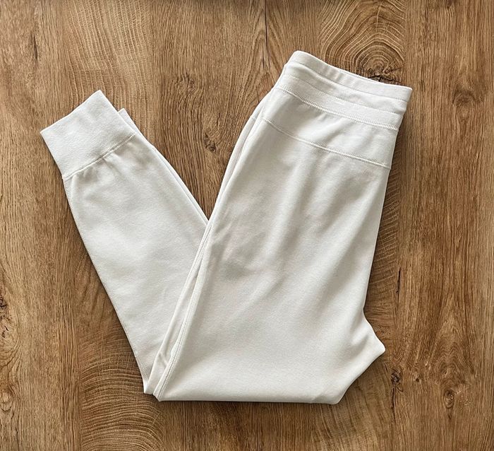 Pantalon de jogging crème Nike pour femme, taille S - photo numéro 3