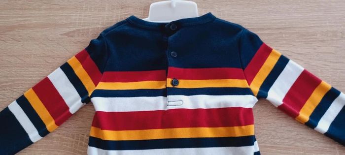 Ensemble bébé garçon 3 pièces manches longues + pantalon + chaussettes taille 18 mois - photo numéro 9