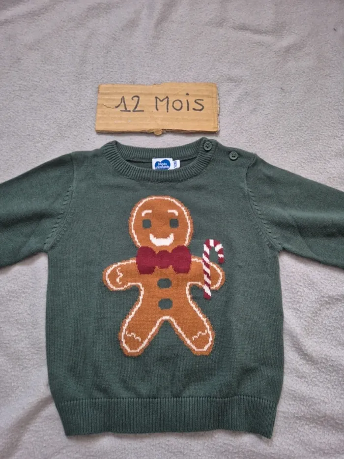 Pull 12 mois neuf - photo numéro 4