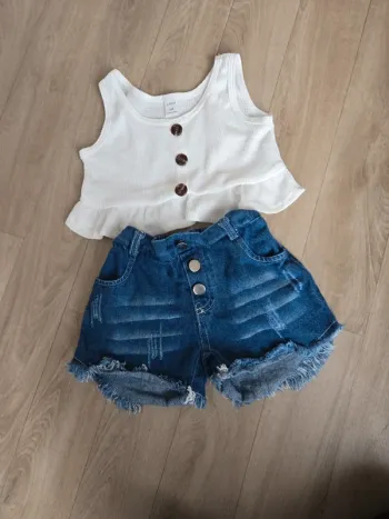 Ensemble short et débardeur