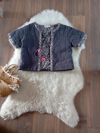 Louise Misha 💖 veste en gaze de coton 8 ans idéal rentrée