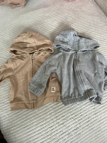 Lot de 2 sweat à capuche