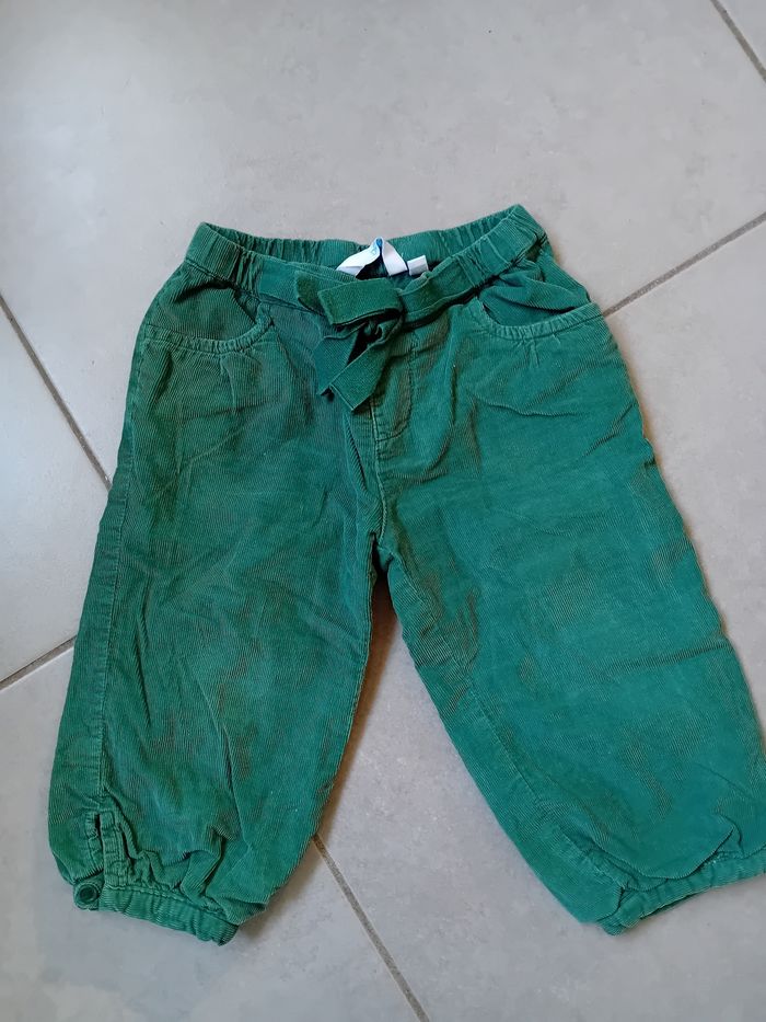 Lot pantalons  à velours - photo numéro 5