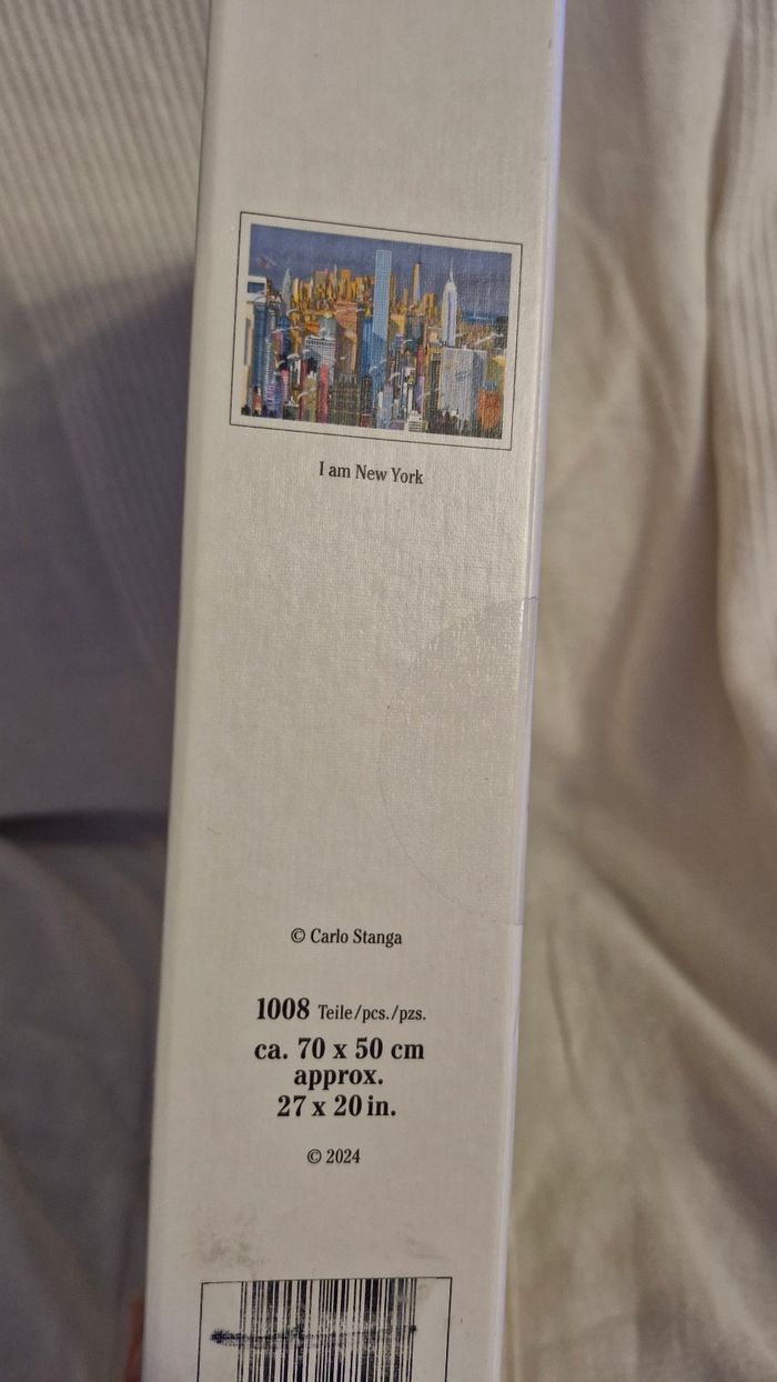 Puzzle I am New York Ravensburger 1000 pieces - photo numéro 2