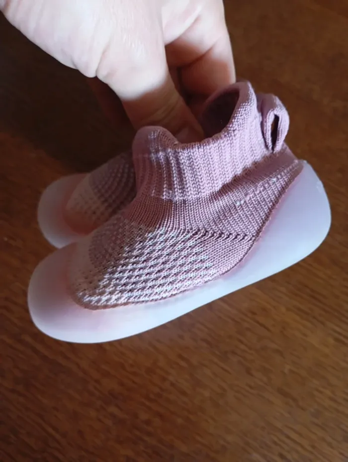 Chaussure premiers pas bébé 9/12 mois - photo numéro 2