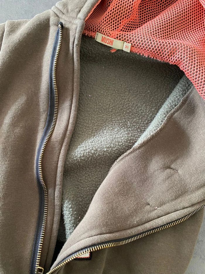 Veste kaki Mushi taille 3 ans - photo numéro 3