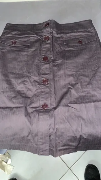 Jupe taille 40 marron nafnaf
