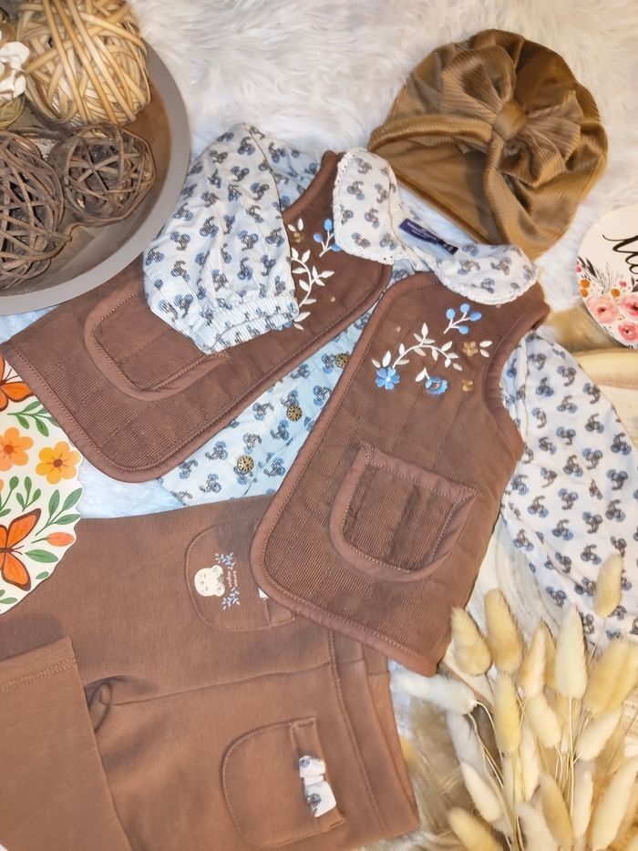 Ensemble complet 4 pièces sergent major fille 6 mois 🎀 - photo numéro 3