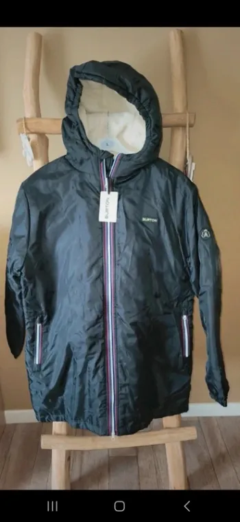 Manteau doublé sherpa mixte