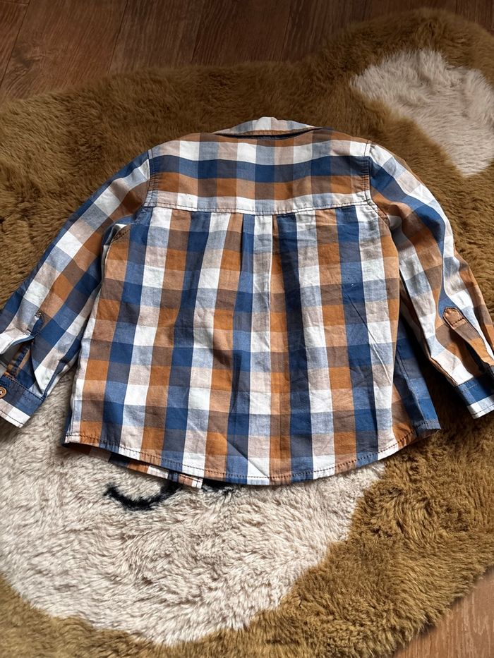 Ensemble chemise + tee shirt dinosaures IN Extenso t.12m - photo numéro 7