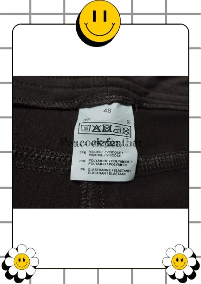 Pantalon marron 48 - photo numéro 7