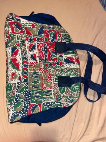 Sac tissus vintage
