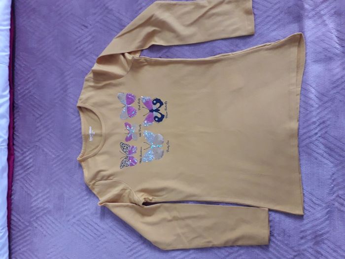 T shirt manches longues fille 12ans