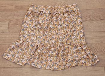 Jupe motif fleurs T 40 Promod