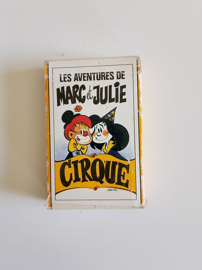 Les aventures de Marc et Julie cirque jeu de 7 failles