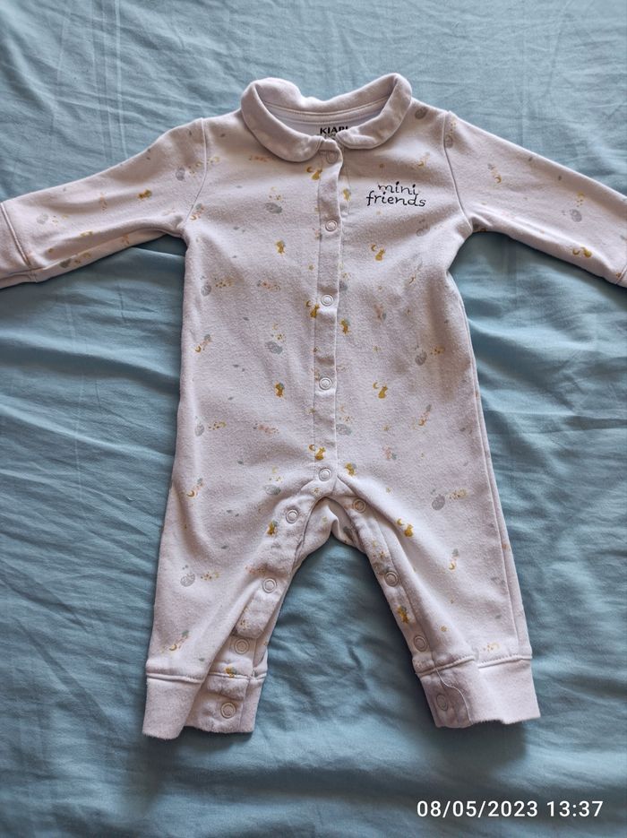 Combinaison coton taille 6 mois - photo numéro 4