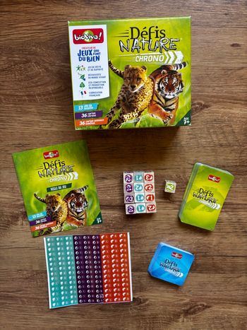 Jeu de société  Défis nature chrono