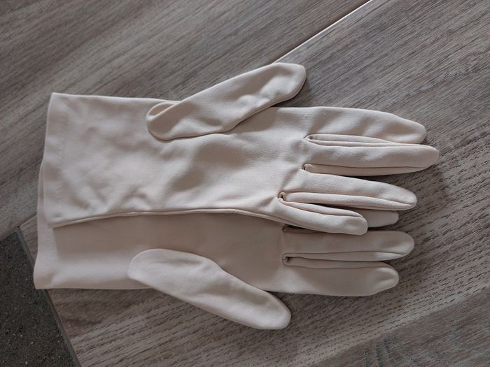 Paire gants femme tergal beige Canat - photo numéro 4