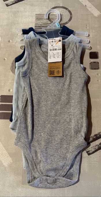 Lot de 3 body marcel