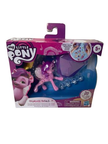 Coffret My Little Pony Princess Petal aventure de cristal 20 pièces Hasbro neuf