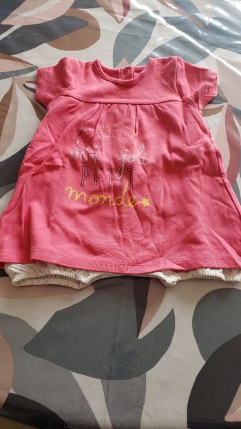 Barboteuse robe 6 mois fille