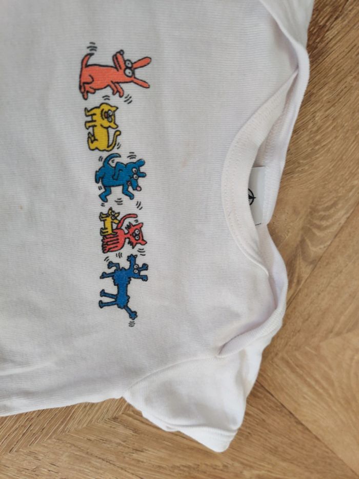 body petit bateau collector Keith Haring - photo numéro 2
