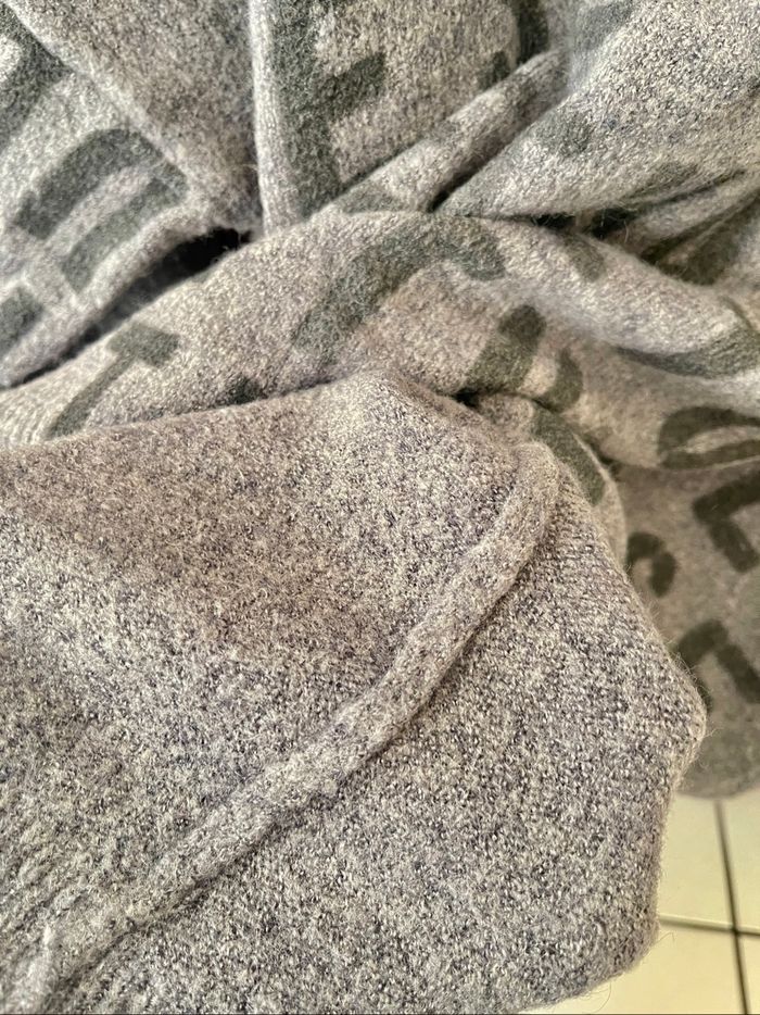 Pull oversize gris - photo numéro 6