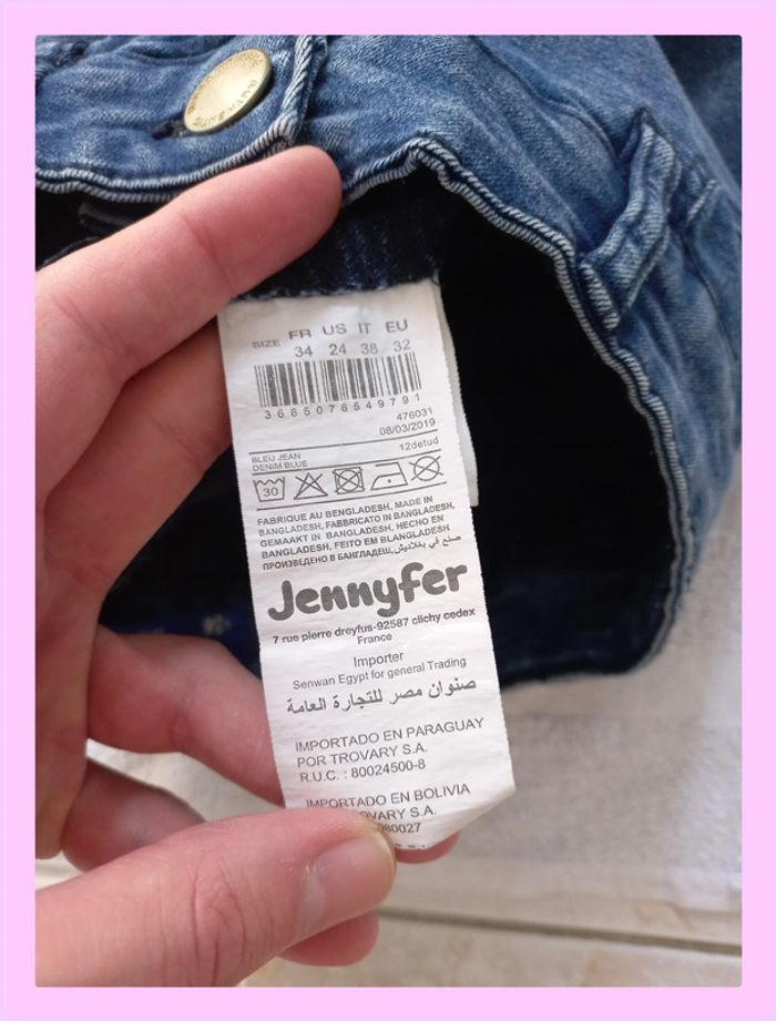 Jean XS Jennyfer Original Denim - photo numéro 7