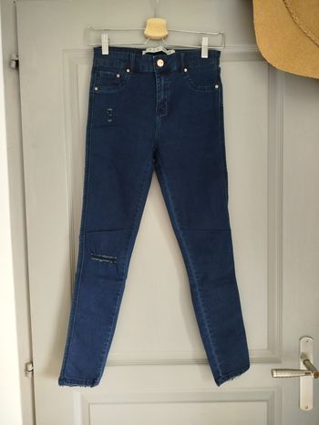 Jean slim brut troué genou Denim and co 38