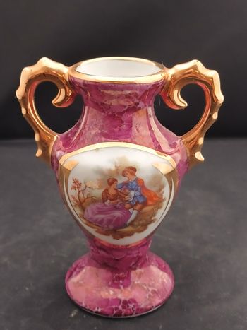 Mini vase avec 2 anses porcelaine 