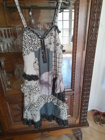 Robe multicolore