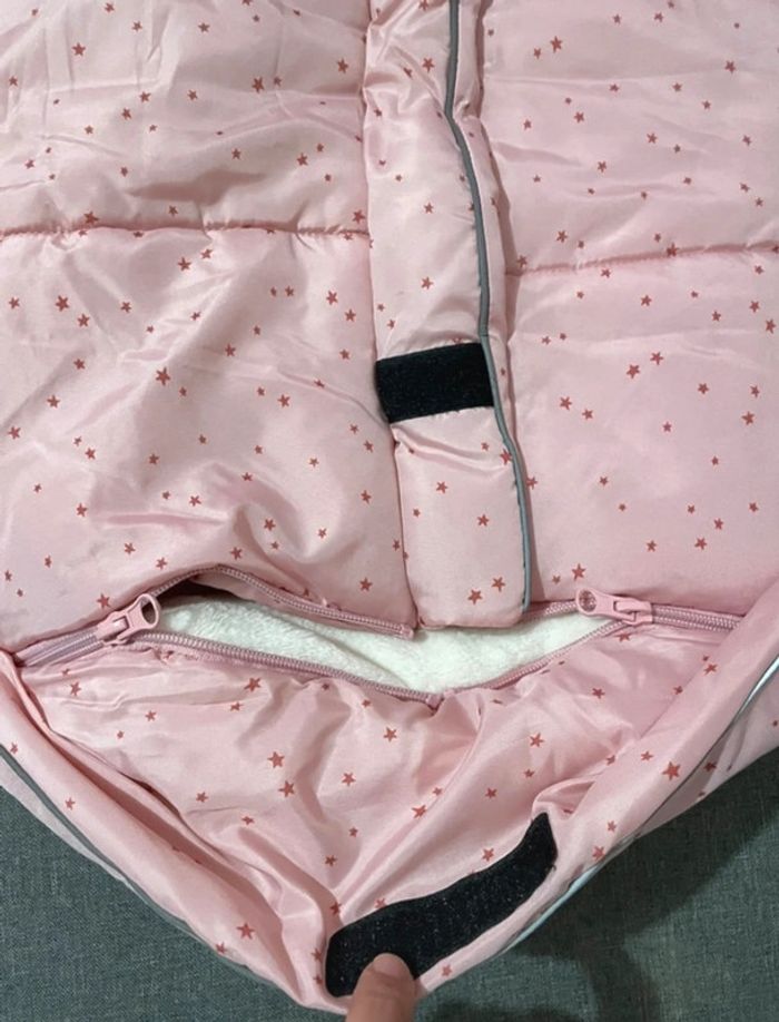 Chancelière rose neuve 0-3 ans - photo numéro 2