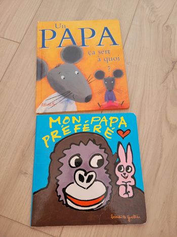 Lot livres sur papa