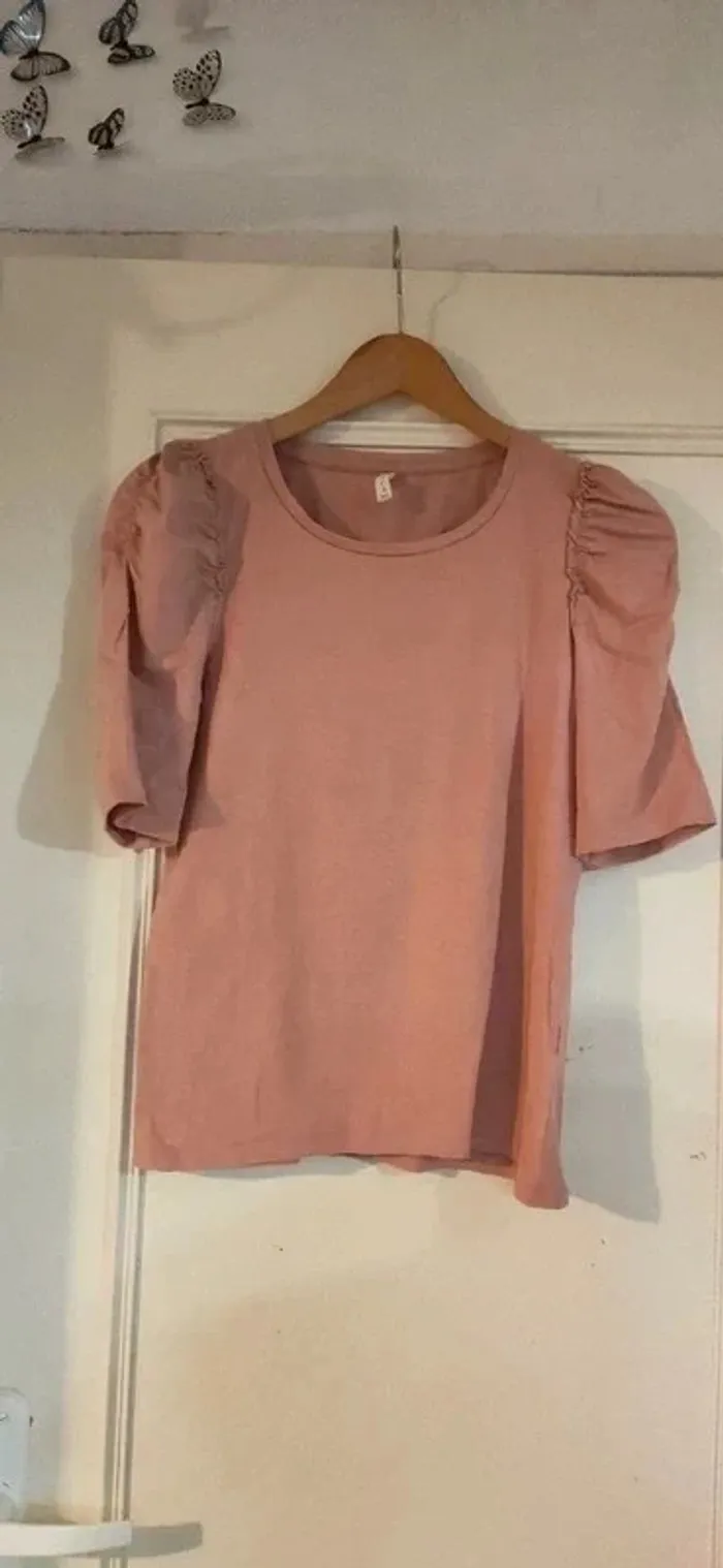 T shirt manches bouffantes - photo numéro 4