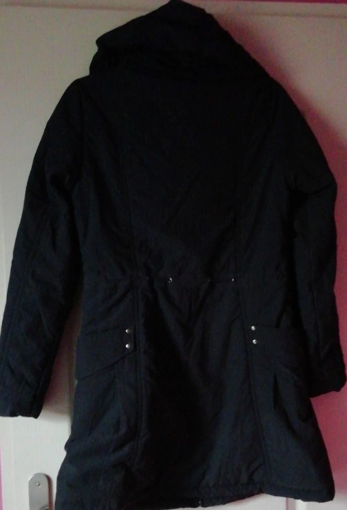 Manteau Kiabi noir - photo numéro 7
