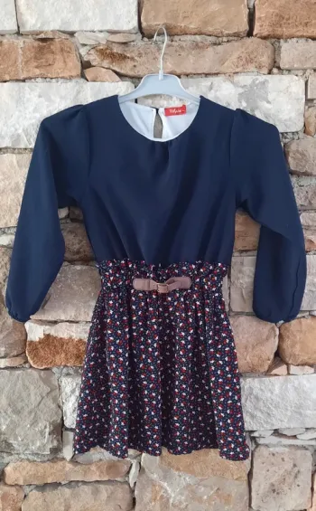 Robe fille 2 en 1