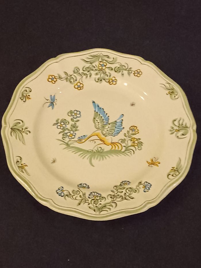 Assiette tradition Moustiers - photo numéro 2