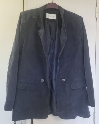 veste blazer promod femme bleu marine taille 40 L