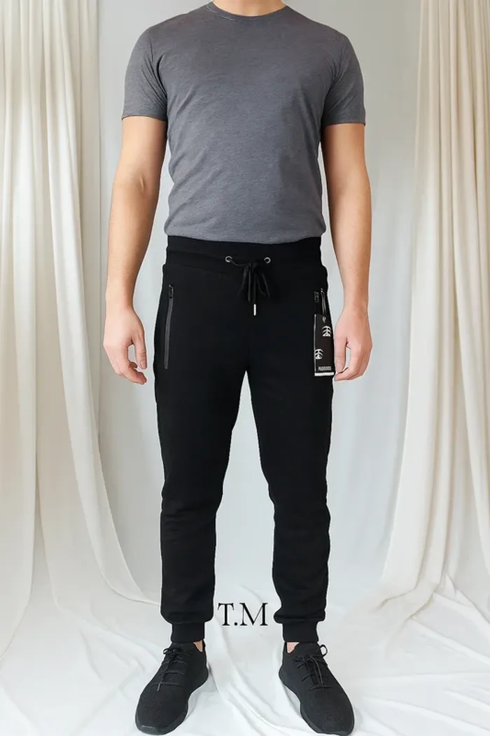 Jogging slim noir neuf avec étiquette