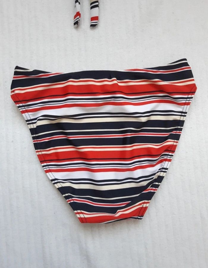 Maillot de bain 2 pièces rayé - photo numéro 4