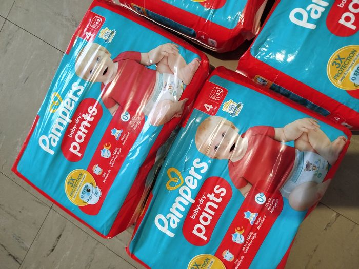 168 couche Pampers taille 4 pants - photo numéro 5